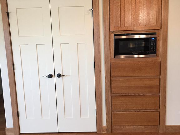 pantry and microwave cabinet