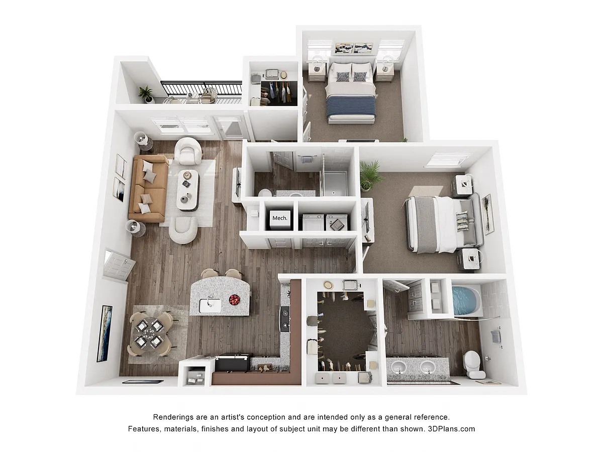 Floor plan B2