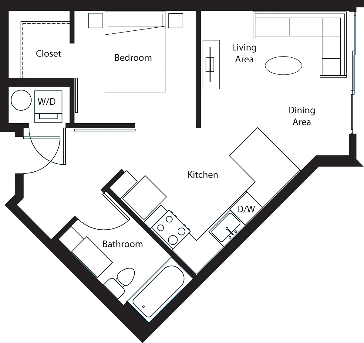 Floor plan Bay A3