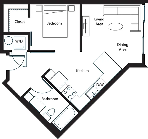 Floor plan Bay A3