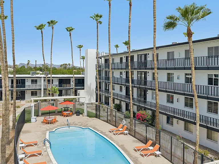 Pool and lounge area