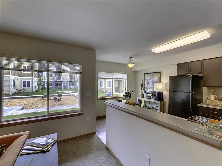 Spacious apartments