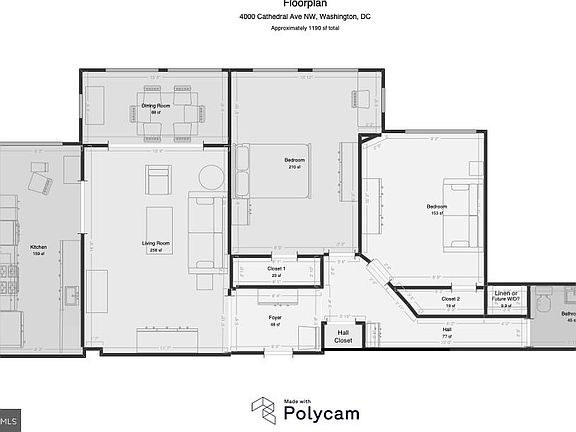 4th image of 4000 Cathedral Ave NW #706B