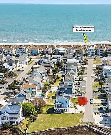Lot location & beach access