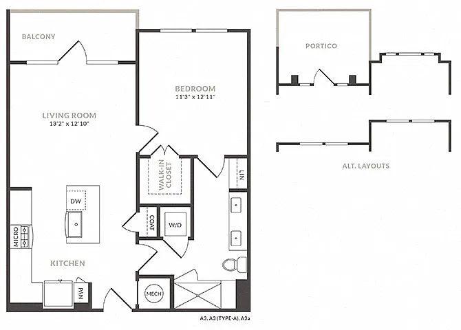 Floor plan A4