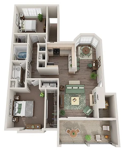 Floor plan B