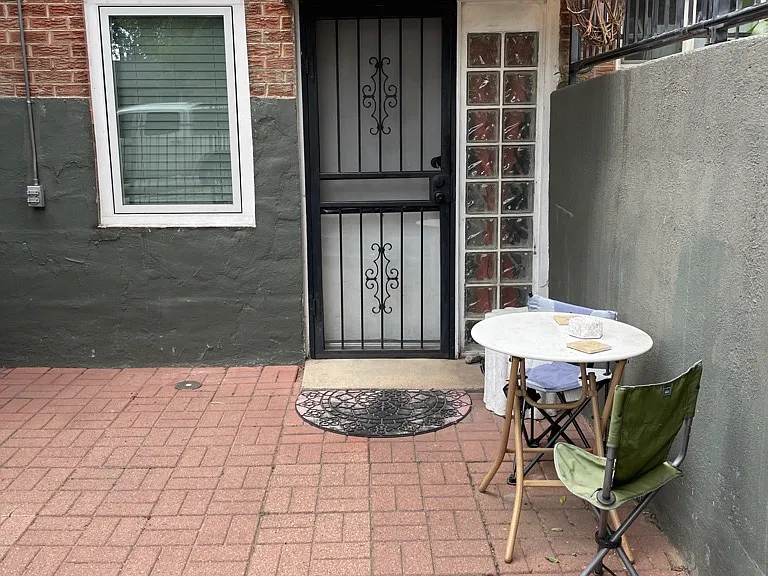 Private courtyard