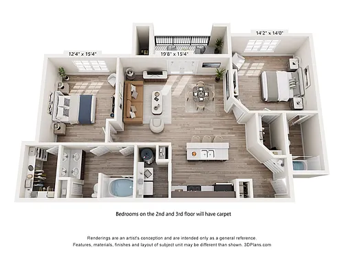 Floor plan The Cherry