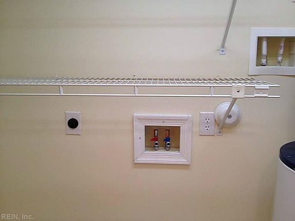 Utility Closet with Wash/dryer connection