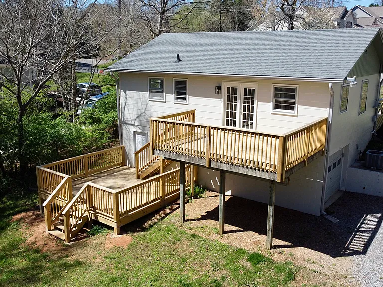 Two new porches for outdoor entertaining or a quite retreat