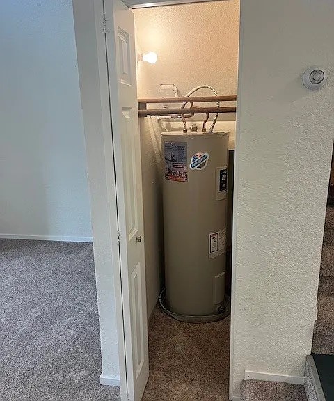 H2o Tank and extra Storage Closet