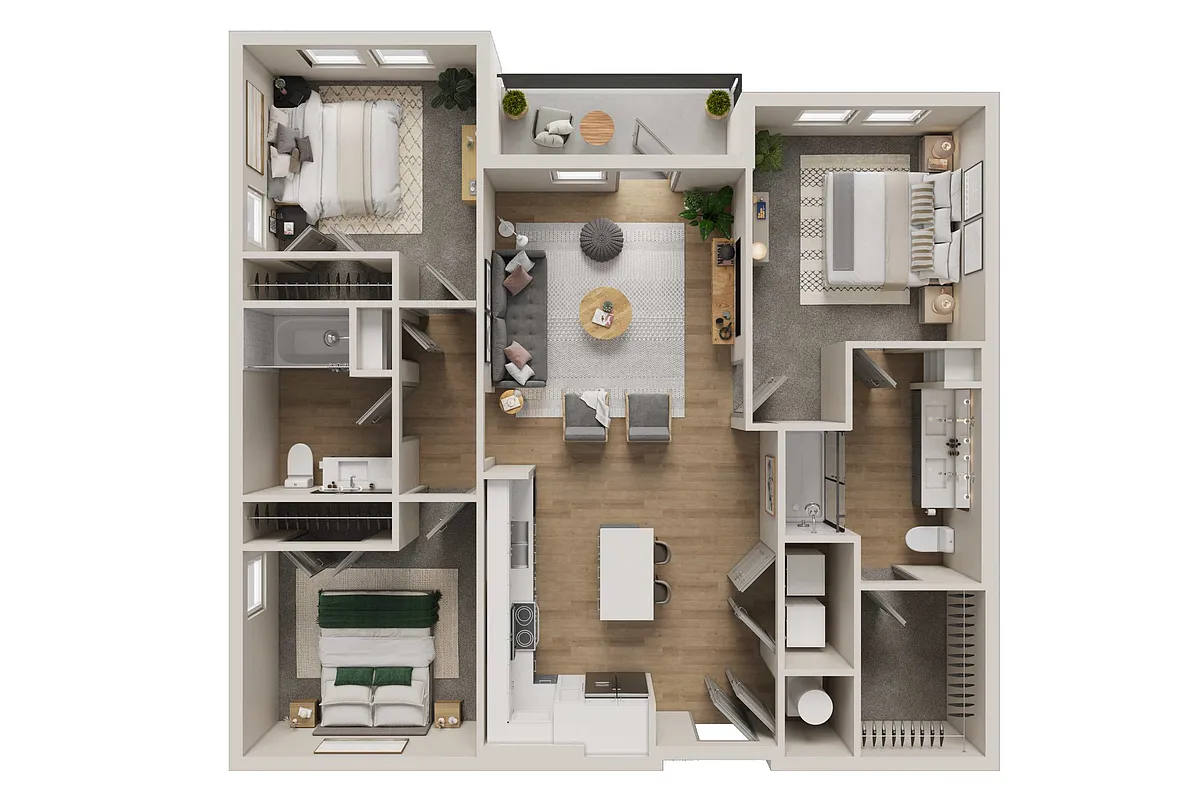 Floor plan C1