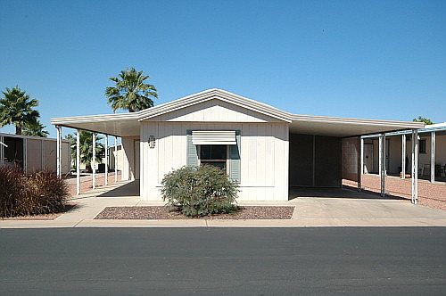 Furnished, Ground-set Home w/ Arizona Room in Beautiful 55+ Park