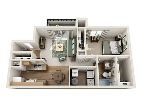 Floor plan Cypress