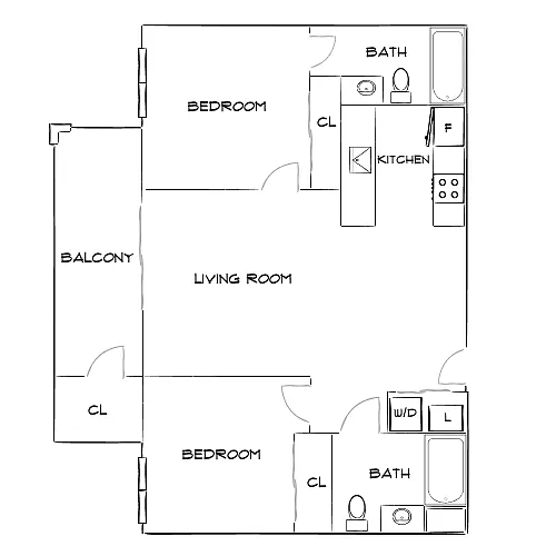 Floor plan Design 2A Premier 3