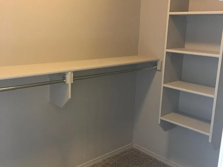Large master closet
