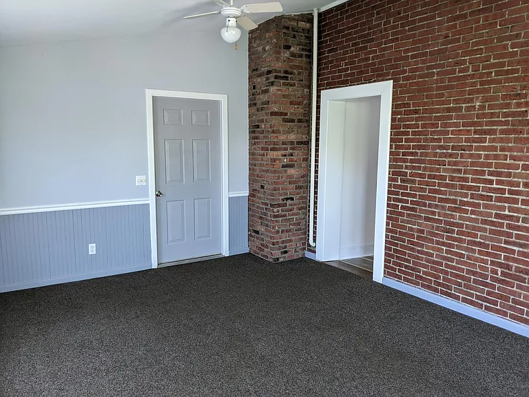 Unit B rear entry into livingroom