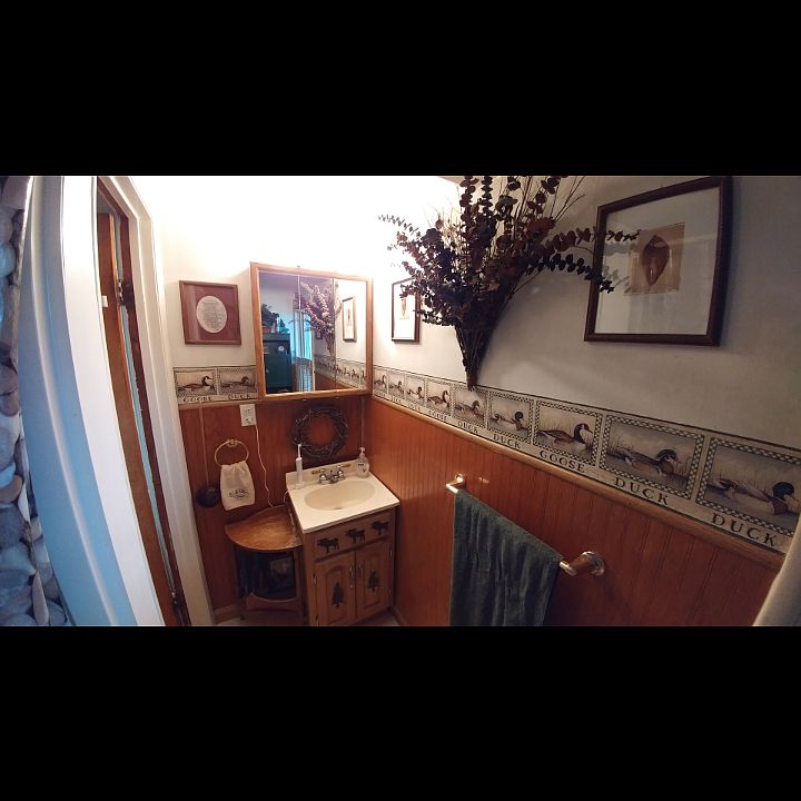 Up North themed bathroom 