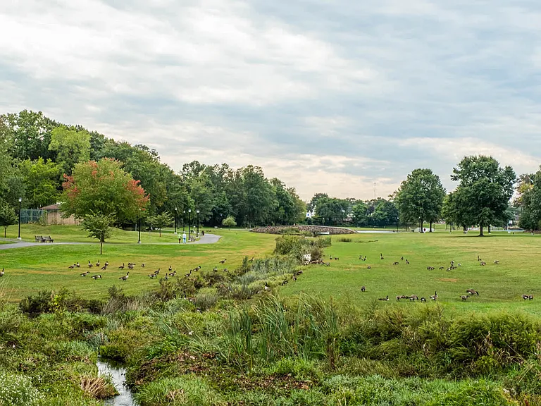 Enjoy the fresh air while exploring Spring Lake Park.