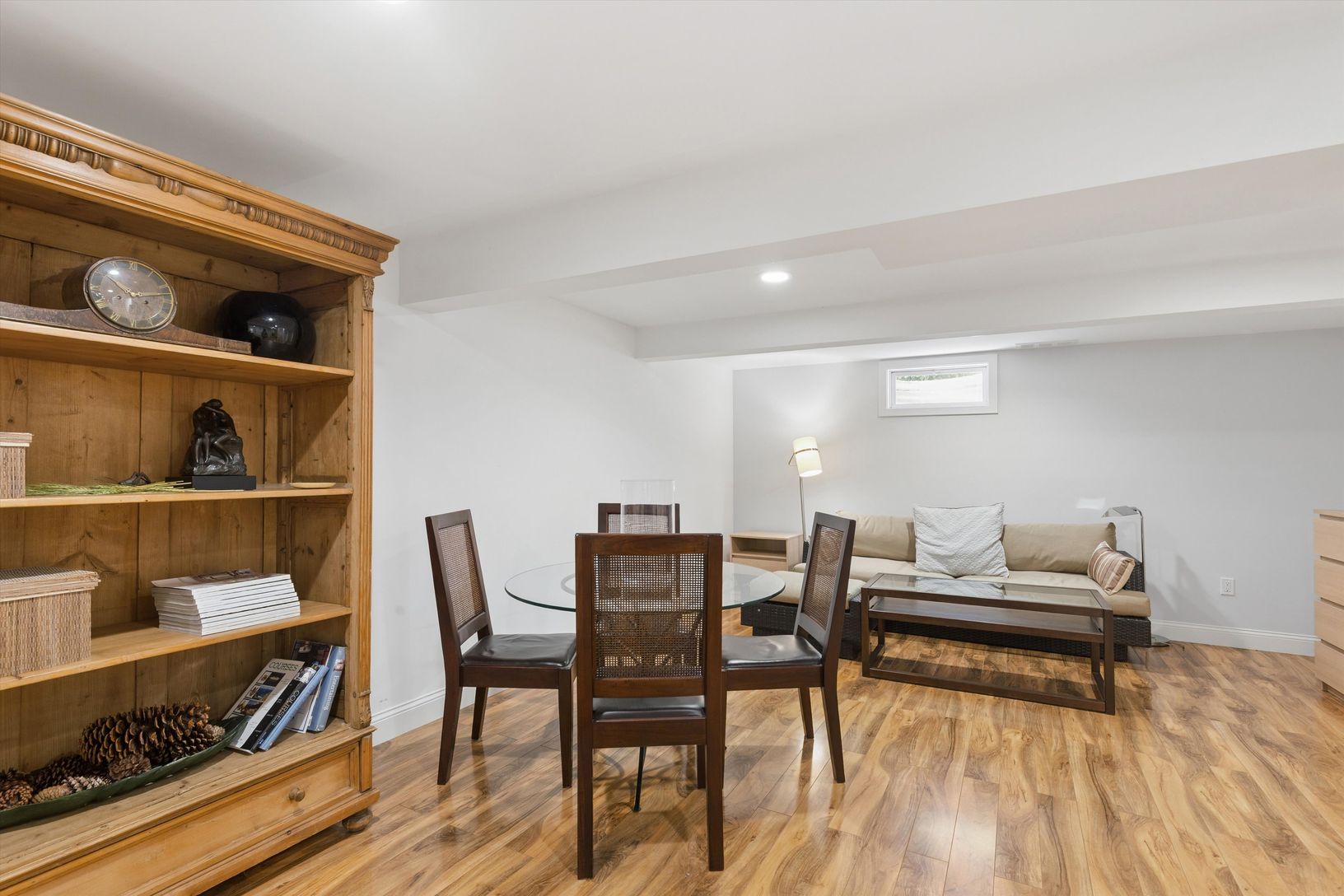  Full finished basement.