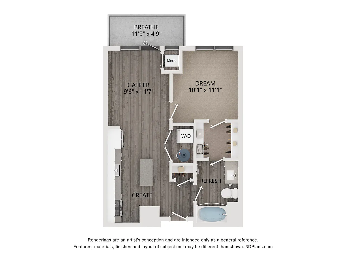 Floor plan A0103