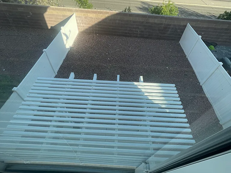 Gated Back Yard