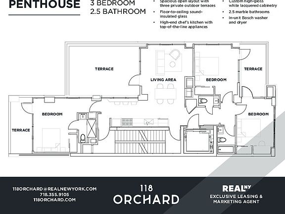 2nd image of 118 Orchard St Penthouse 1A
