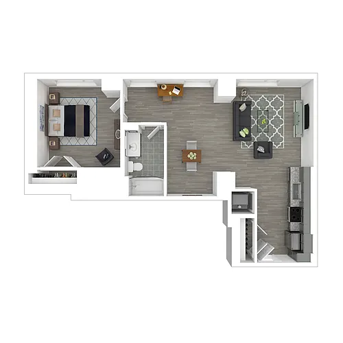 Floor plan The Edge (A6)