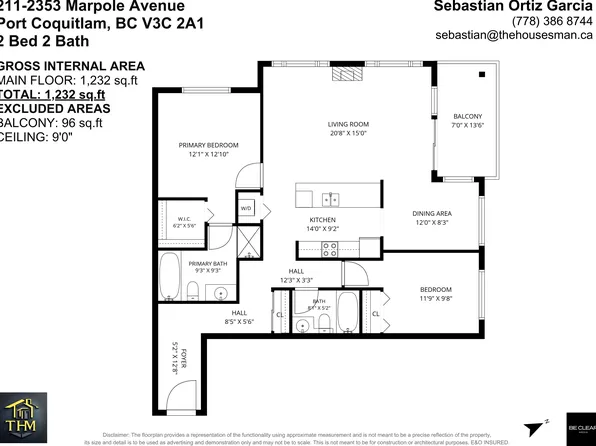 2353 Marpole Ave #211, Pt Coquitlam, BC V3C 2A1