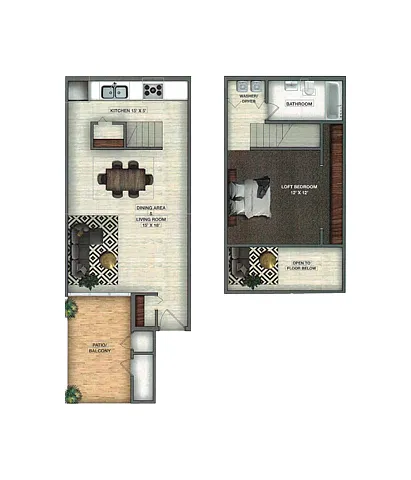 Floor plan Loft