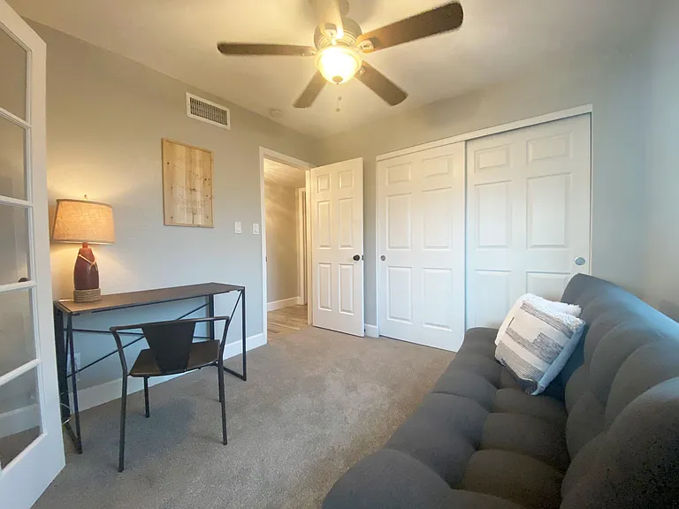 Upstairs bedroom #3 - use as an office or extra sleeping space.