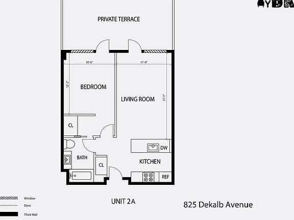 2nd image of 825 De Kalb Ave #2A