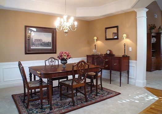 Formal dining room - seats 12+