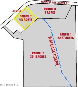 Tanner Williams Rd PARCEL 7, Lucedale, MS, 39452