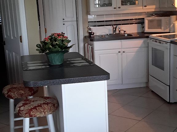 bar countertop and stools