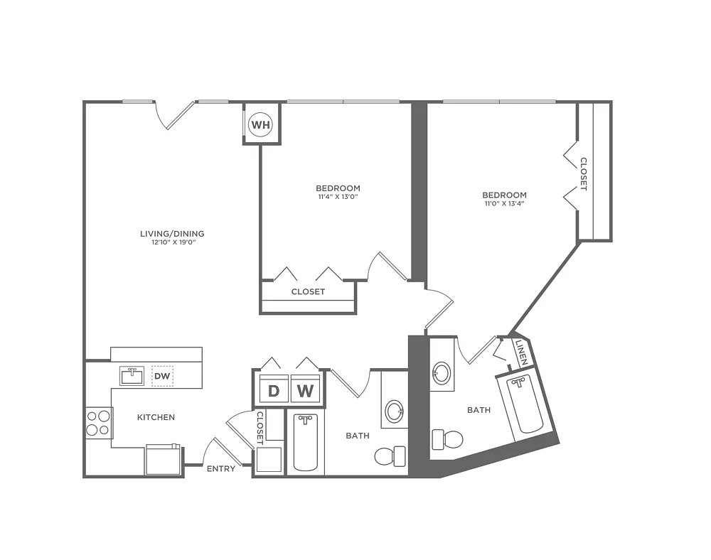 Floor plan B2KR