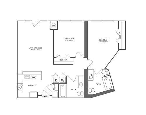Floor plan B2KR