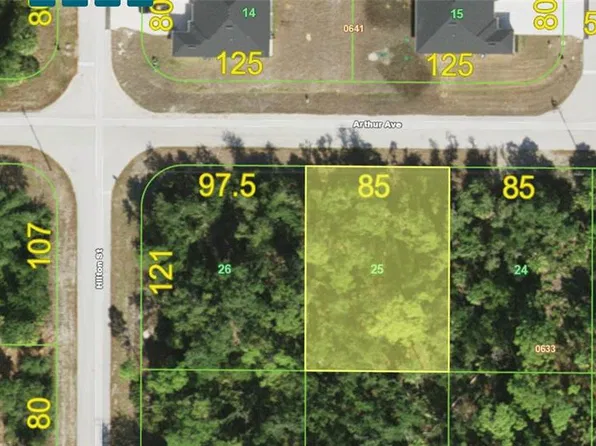 17051 ARTHUR AVENUE LOT 25, PORT CHARLOTTE, FL 33948