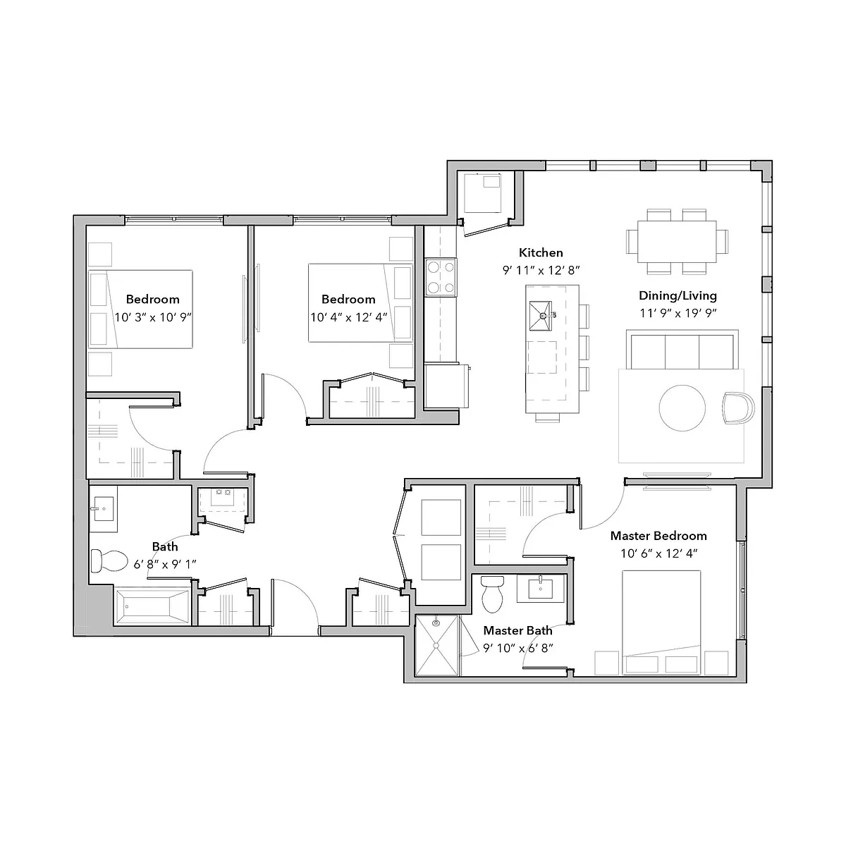 Floor plan Breakwater