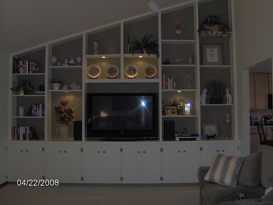 family room built-ins