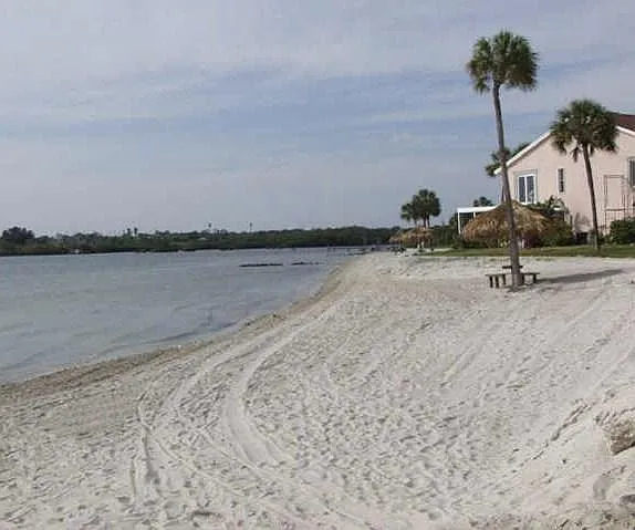 Private Beach (looking north).
