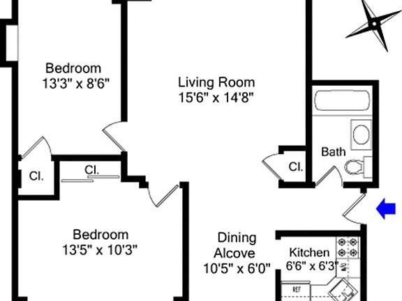 2nd image of 112 W 72nd St APT 12B