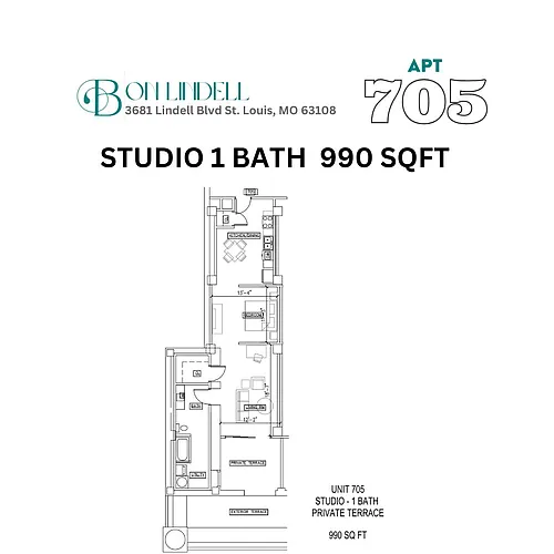 Floor plan 705