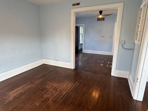 Living room, view toward dining room.