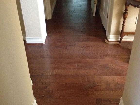 Added Wood Floor in Hall