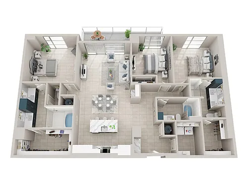 Floor plan C1T