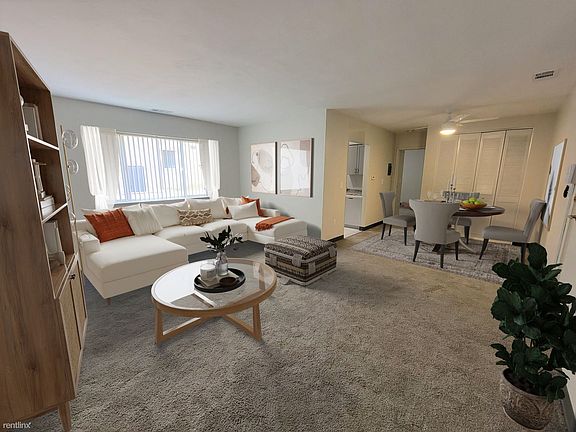 Spacious Living Room & Dining areas, with Large Window and L