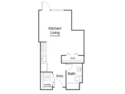 Floor plan 0F1