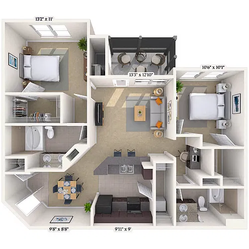 Floor plan 22B
