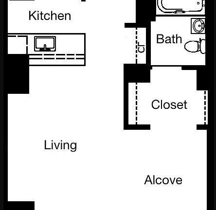 2nd image of 350 W 42nd St APT 17J